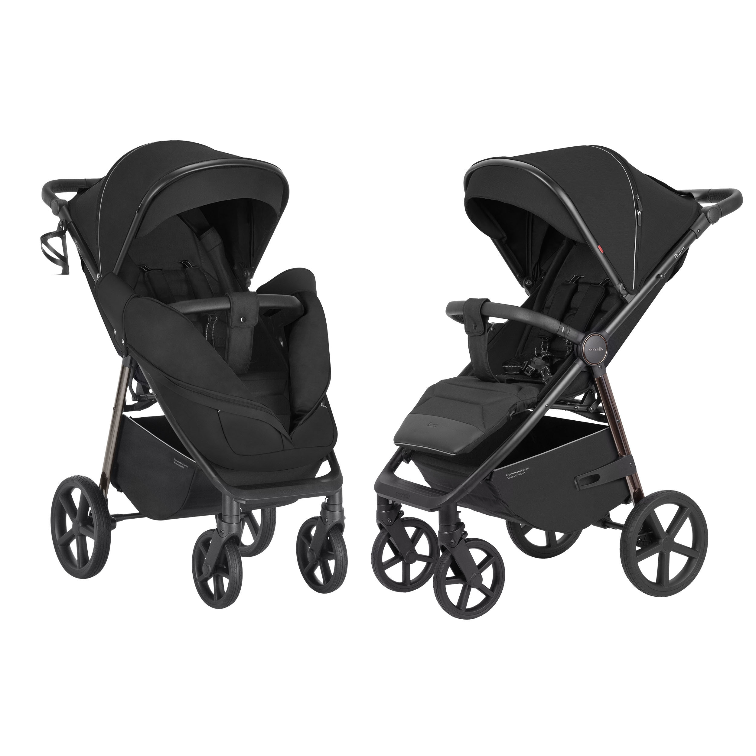 Прогулянкова коляска CARRELLO Bravo CRL-5515 Jet Black 