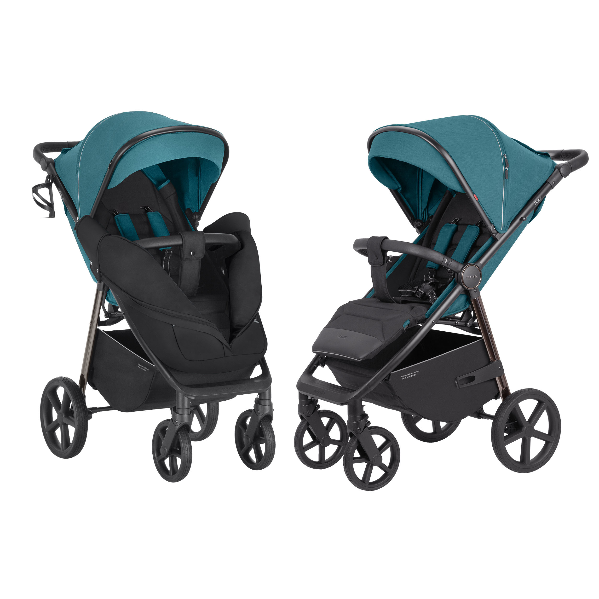 Прогулянкова коляска CARRELLO Bravo CRL-5515  Oxford Blue