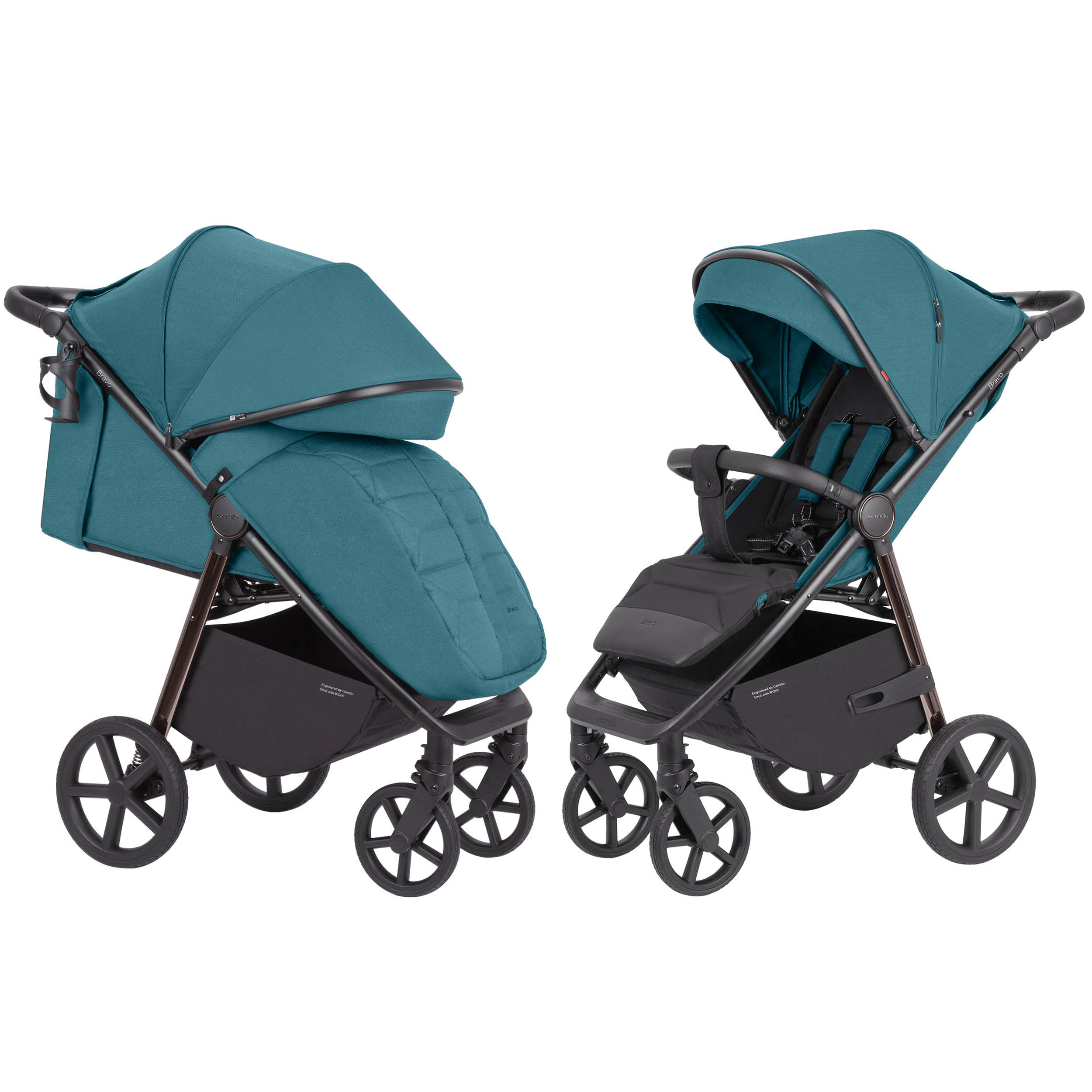 Прогулянкова коляска CARRELLO Bravo CRL-5515  Oxford Blue NF