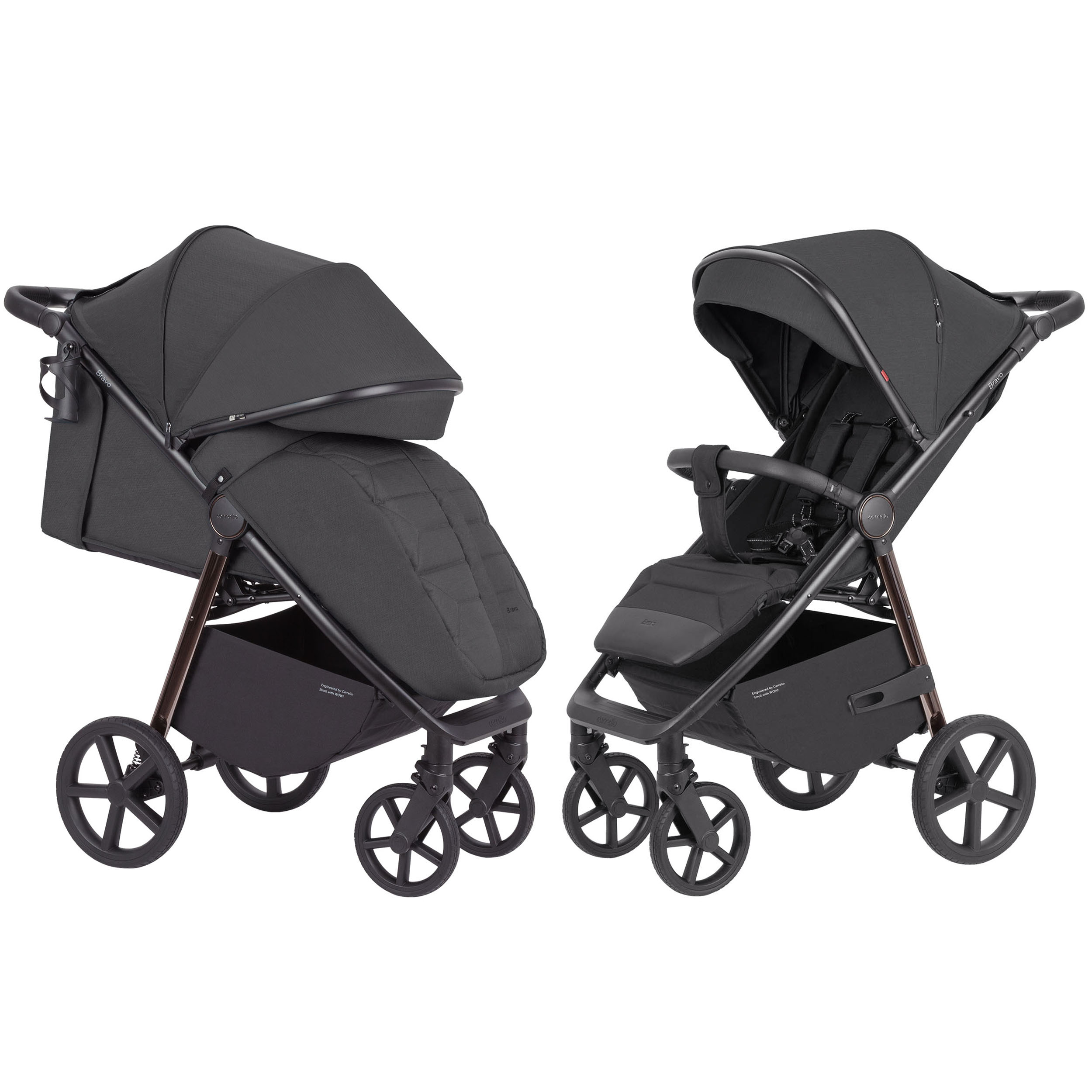 Прогулянкова коляска CARRELLO Bravo CRL-5515 Storm Grey NF