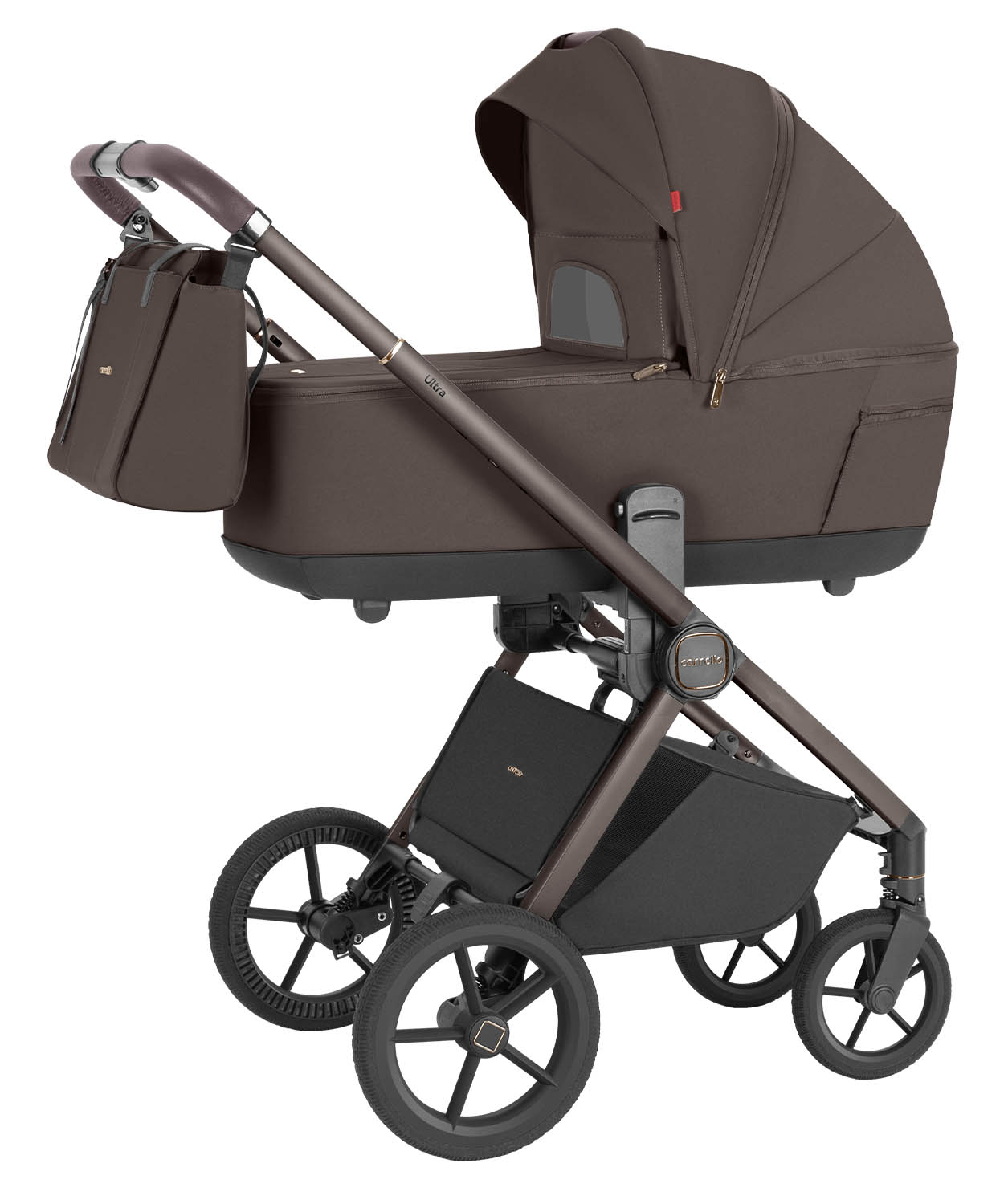 Коляска універсальна CARRELLO Ultra CRL-6527 2в1 Chestnut Beige