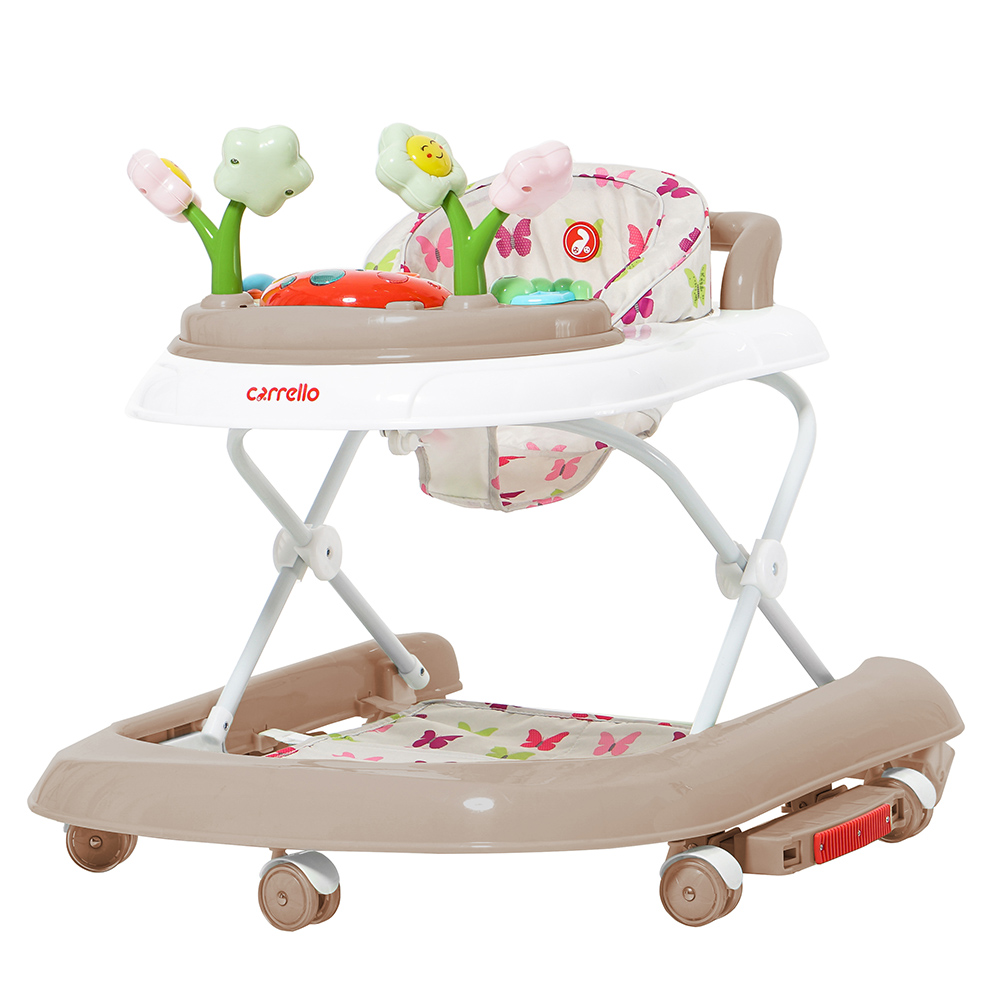 Ходунки CARRELLO Fiore CRL-9606 Beige 3 в 1 (ходунки, гойдалка, каталка) (Каррелло Фіоре)