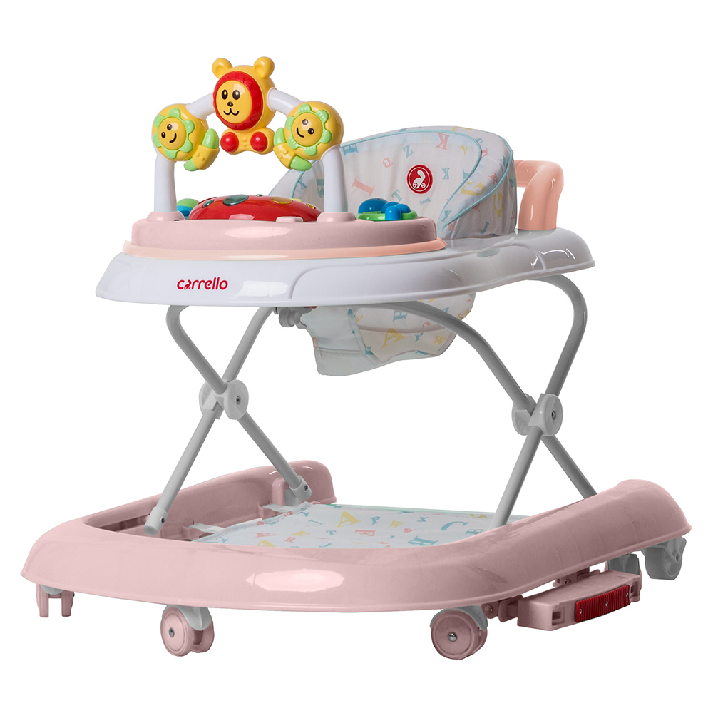 Ходунки CARRELLO Libero CRL-9602 Rose 3 в 1 (ходунки, гойдалка, каталка) (Каррелло Ліберо)