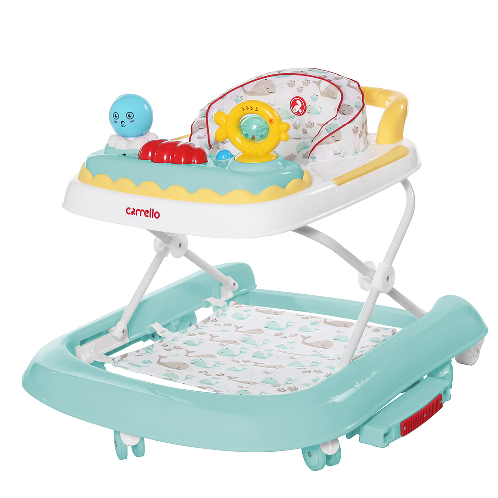 Ходунки CARRELLO Oceano CRL-9604/2 Azure 3 в 1 (ходунки, гойдалка, каталка) (Каррелло Океано)