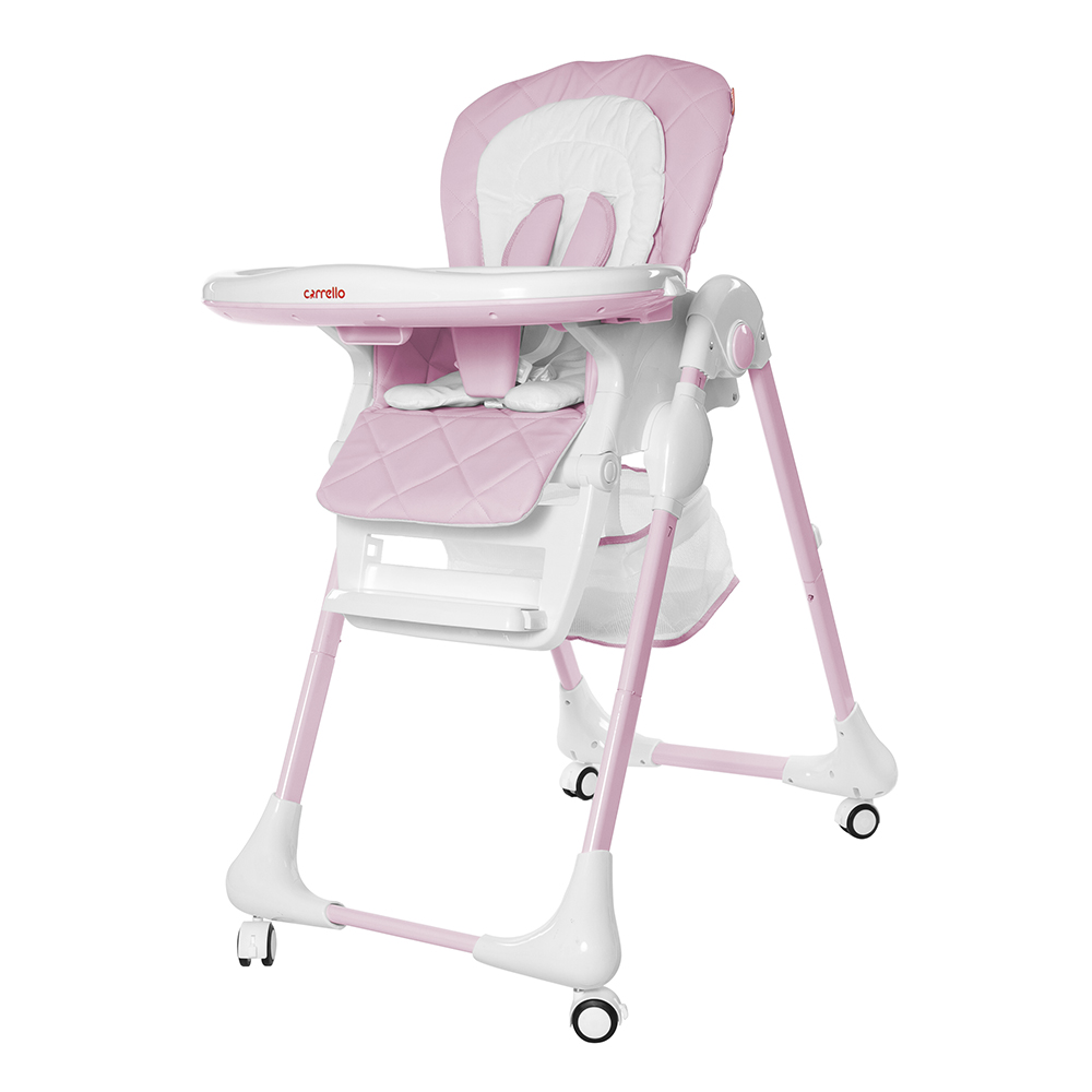 Стілець для годування CARRELLO Toffee CRL-9502/2 Candy Pink (Каррелло Тоффі)