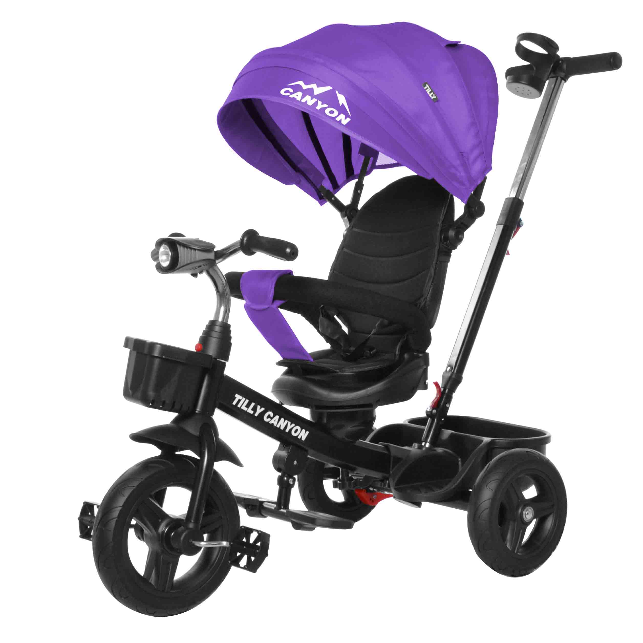 Велосипед триколісний TILLY CANYON T-384 Фіолетовий
