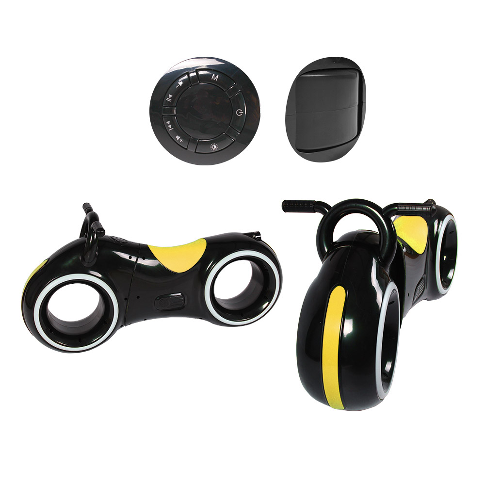 Біговел GS-0020 Black/Yellow  Bluetooth LED-підсвітка