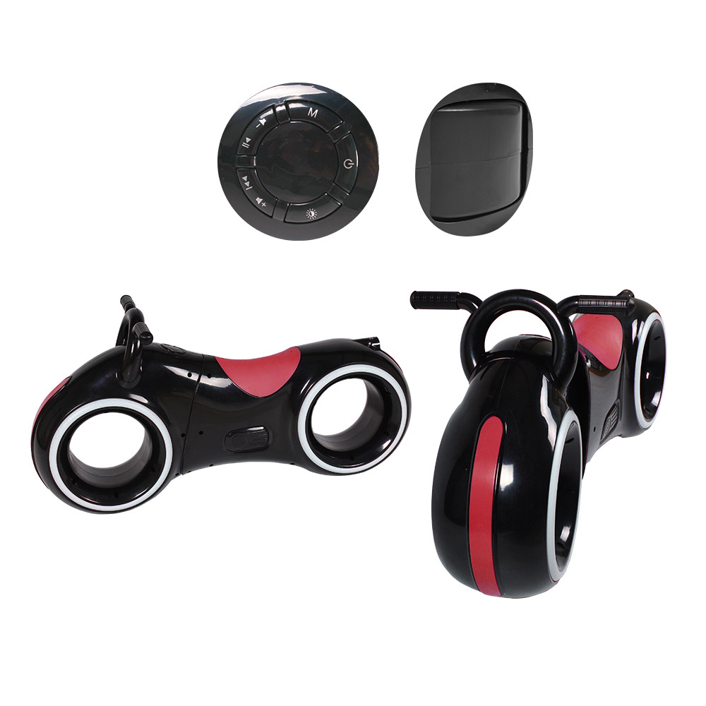Біговел GS-0020 Black/Red  Bluetooth LED-підсвітка