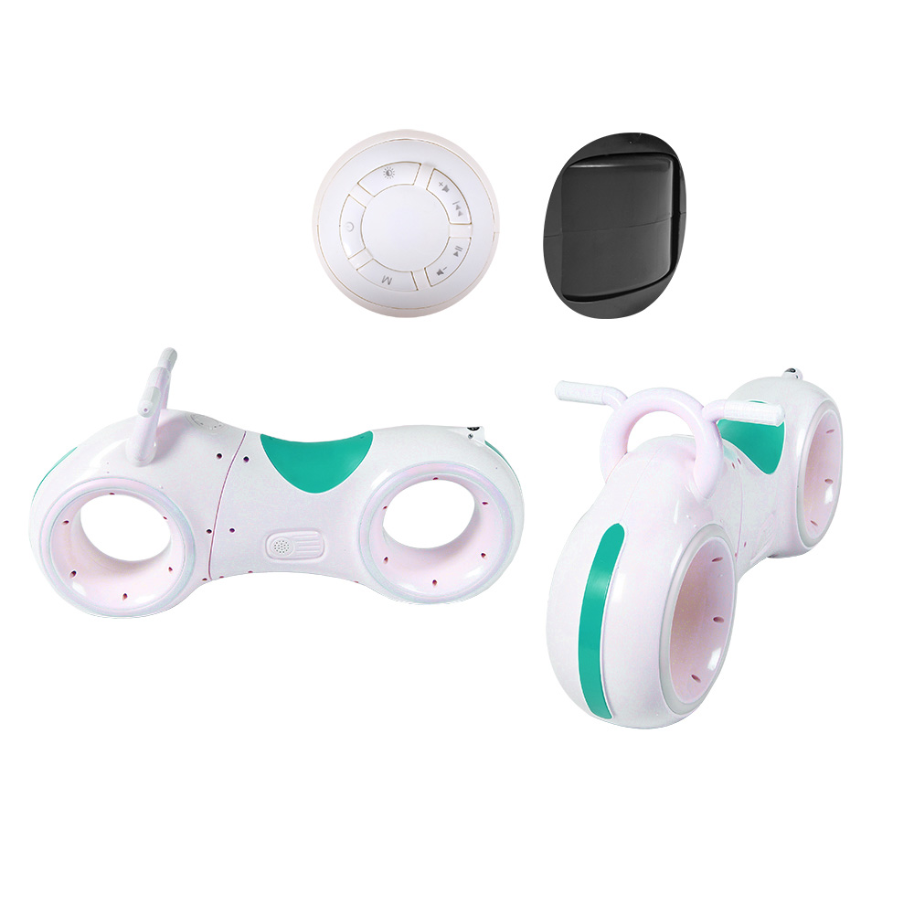 Біговел GS-0020 White/Green   Bluetooth LED-підсвітка